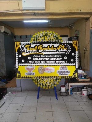 Papan Bunga di Pagesangan Jambangan