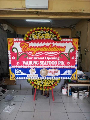 Papan Bunga di Pagesangan Jambangan