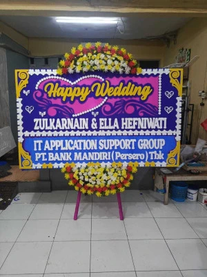 Papan Bunga di Pagesangan Jambangan